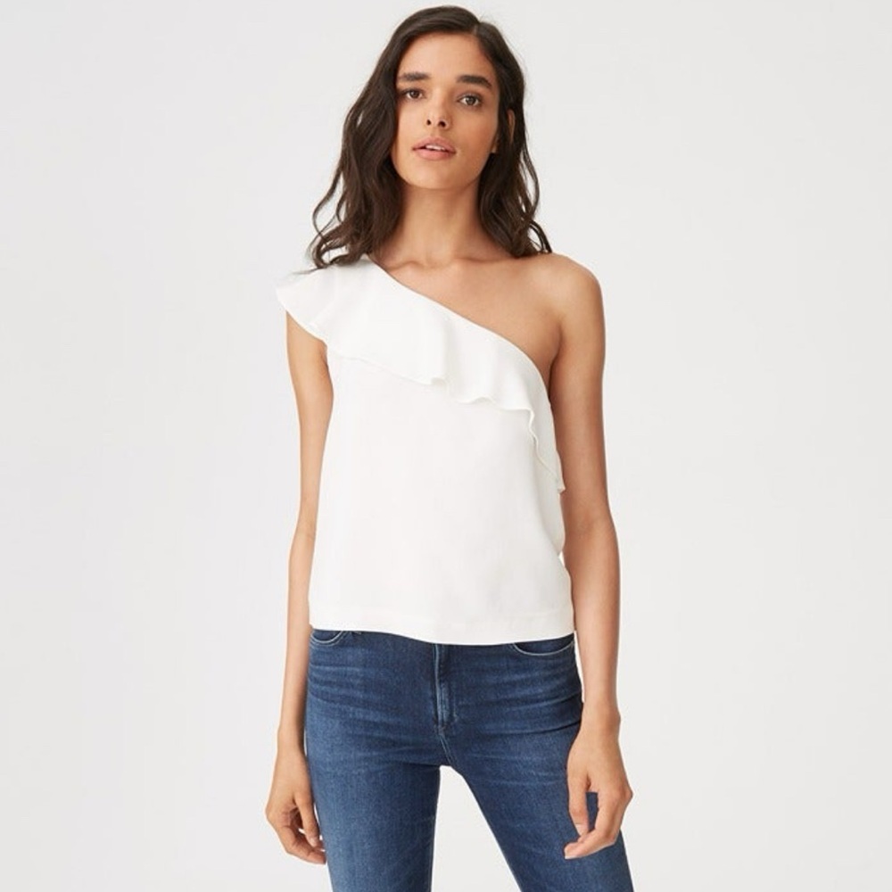 Club Monaco Willim One Shoulder Blouse